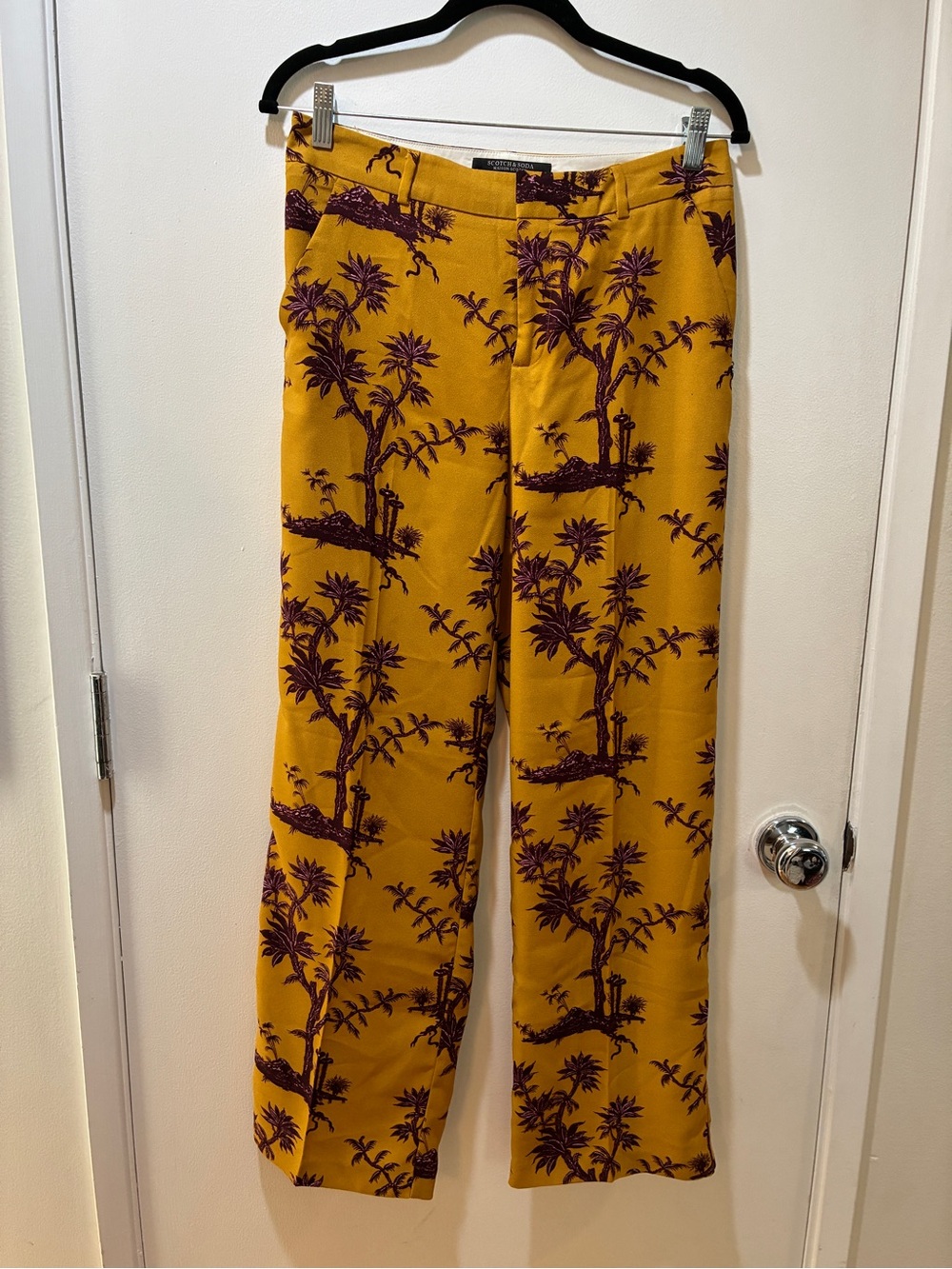 Chinoiserie Toile Trousers